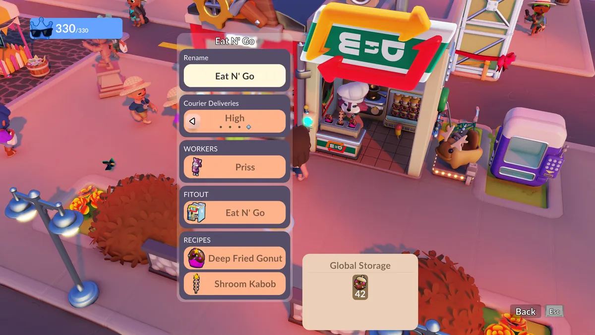 Go-Go Town! gameplay